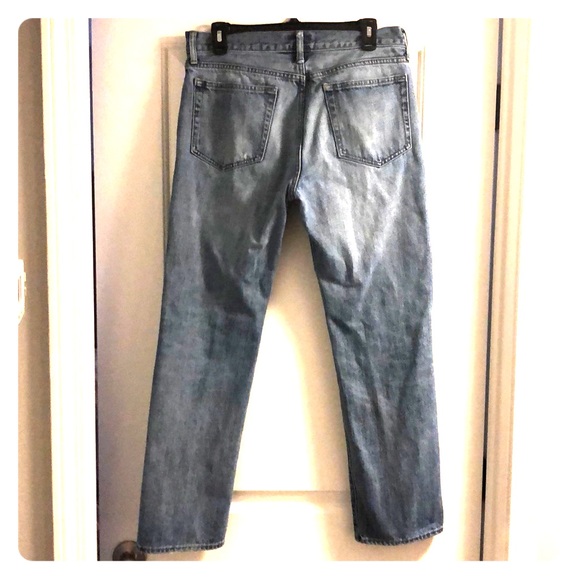 J. Crew Slim Straight Men’s Blue Jeans 32X30 - Picture 4 of 5